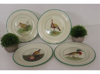 10' Round  English Bird Plates