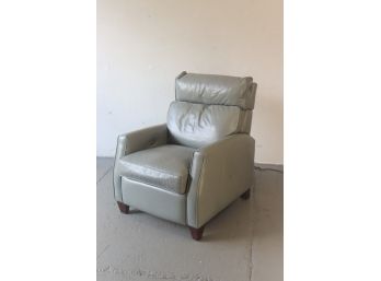 Comfort Design Grey Leather Recliner- Working Condition