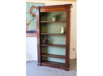 Empire Revival-Style Grand Bookcase