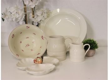 Mixed Lot Of Ceramic Tableware - Dutch, Italian, English Etc