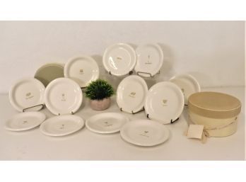 Two Sets Of WILLIAMS SONOMA WINE SERIES APPETIZER PLATES