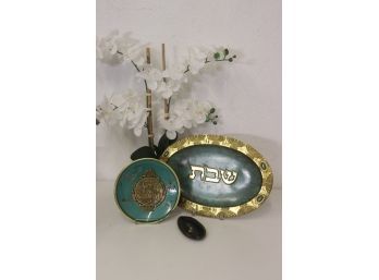 Lot 3 Pieces Of Judaica & Souvenirs Of Israel