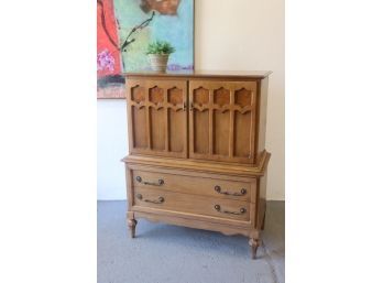 Highboy Dresser And Chest With MCM Flair