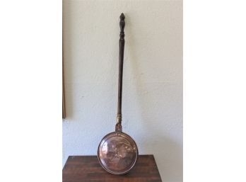 Vintage Copper Bed Warmer