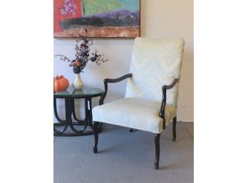 Single Vintage Upholstered France Chair