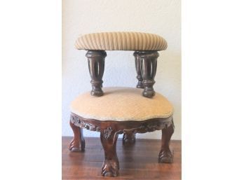 Pair Of Small Decorative Foot Stools