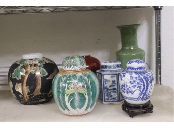 Group Lot Of Asian Ceramics - Including Diane Love, Mikasa, Andrea By Sadek, Amico Et. Al.