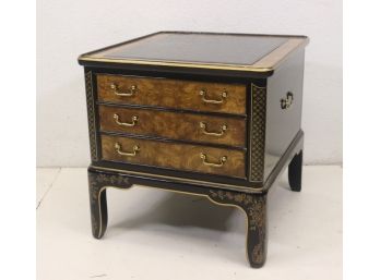 Hollywood Regency Chinoiserie End/Side Table From Drexel Etcetera Line, Circa 1970s