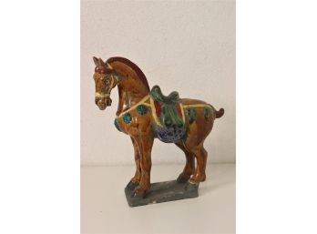 Painted Ceramic Horse