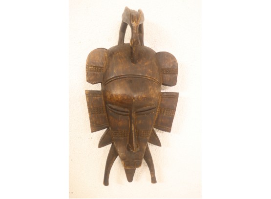 African Carved  Wood Kpeliye'e Ancestor Mask