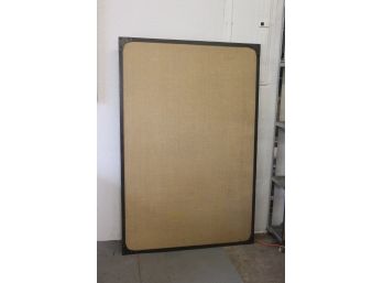 Very Ample Metal Framed Linen Canvas Board