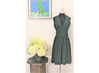 Vintage Rodrigues Wide Sash Sleeveless Dress