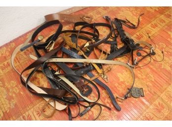 Assorted Lot Of Belts - A Lot Of Belts, Alot Of Belts