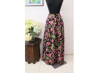 'Java Wraps' Caribbean Long Skirt - Size: Large