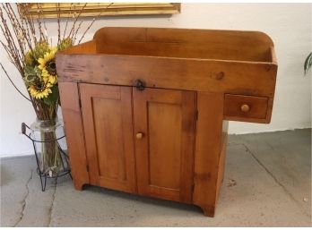 Rustic Country Pine Dry Sink