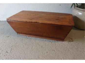 Rustic Handmade Covered Dough Box