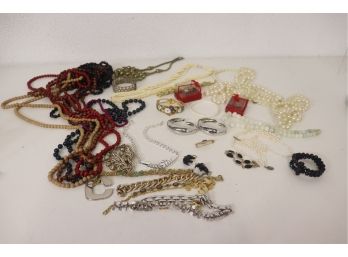 Group Lot Of Costume Jewelry