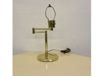 Great MCM Brass Swing Arm Lamp