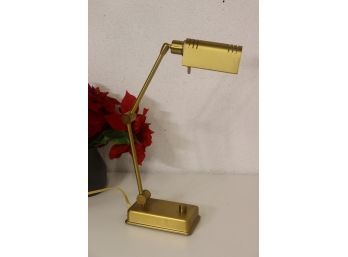 Vintage Holtkotter Leuchten Articulated Brass Desk Lamp