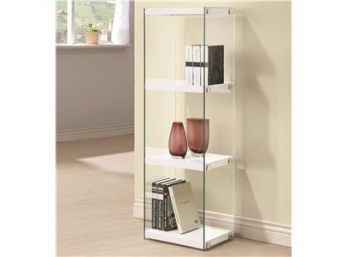 Bookcase By Coaster Fine Furniture - Unassembled In Original Box- BLACK