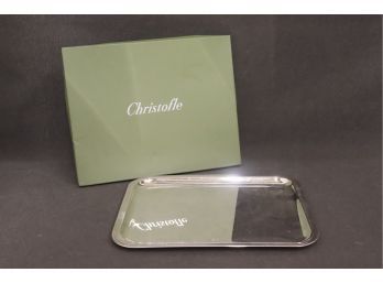 Christofle Bagatelle Plateau Rectangulaire (sounds Cooler That Rectagular Tray) Original Box