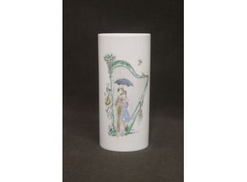 Raymond Peynet 'Lovers Under Harp' Vase, Rosenthal Studio-linie, Germany - 8'H