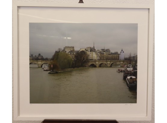Vedettes Du Pont Neuf - Limited Edition Photograph Print - Signed And Dated, No. 1 Of 5