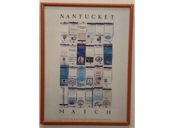 'Nantucket Match' George Murphy - Signed Print, Published By Powers-Tasch, 1984  Pencil-signed 1986