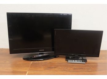 A Couple Of TVs -  Samsung 31' And Toshiba 23' With Remotes