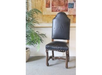 Spanish Revival Style Valencia Dining Chair With Nailhead Trim