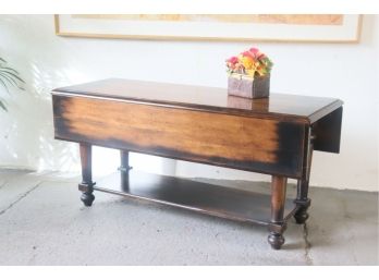 Heritage Ranch Galley Table With Double Drop-down Side Leaf