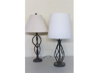 Two Decorative Table Lamps