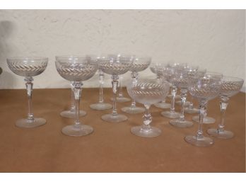 Group Lot Of Stemware -partial