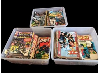 ABL 26 - Three Bins Of Vintage(y) Comic Books