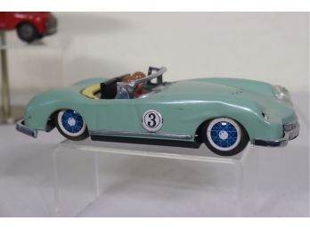 Toy-Vintage Tin Toy Sport Car (china)MF763 In Pale Green