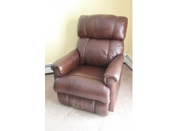 Vinyl Recliner . Ware Consistent With Age And Use.