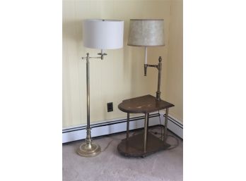 2  Floor Lamps