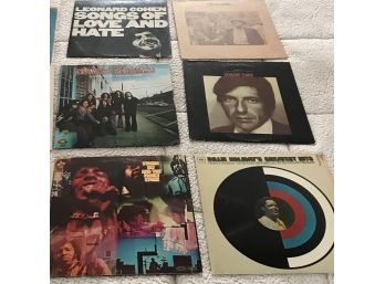 Vintage Vinyl Lot 4 - Leonard & Lynyrd,  Billie & Randy And More True Originals