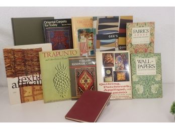 Library Of Decorative Styles Lot:  Textile Arts, Fabric, And Paper - Floors, Walls, And The World