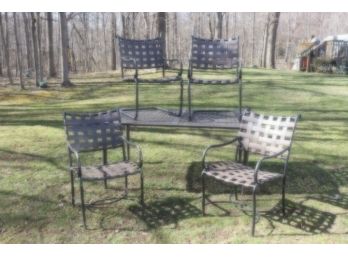 Patio Table And Chairs (4)