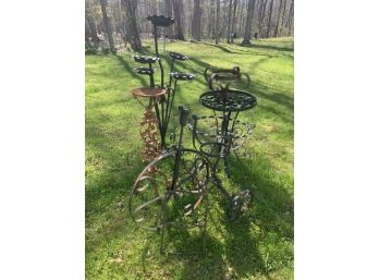 Group Lot Of Plant Stands