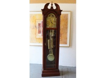 Ridgeway Model 322 Grandfather Clock, Serial Number Indicates 1991 Production
