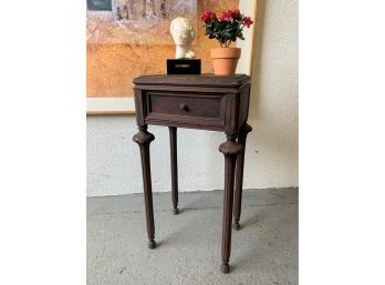 1920's 1 Drawer Stand - Wear Consistent With Age And Use.
