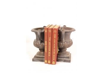 Pair Of Grecian Urn Bookends