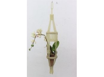Quirky, Cool Cottagecore: Bead And Pendant Wire Hanging Planter