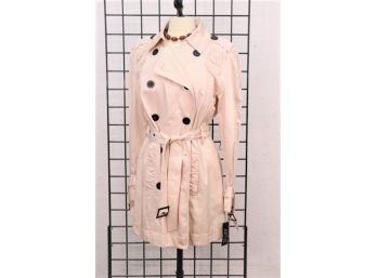 Pink Apt9 Trench Jacket -NEW -size L
