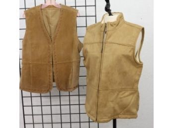 Pair Of Vest-New/used  Size M/l