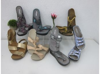 Assorted Lot Of Alegria Sandals And Clarks -NEW  Size 8