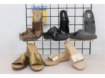 Five Pairs Of Sandals Including Clarks - Mix Of New/used