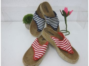 Pair Of Used Coasters Sandals-Size 7 1/2